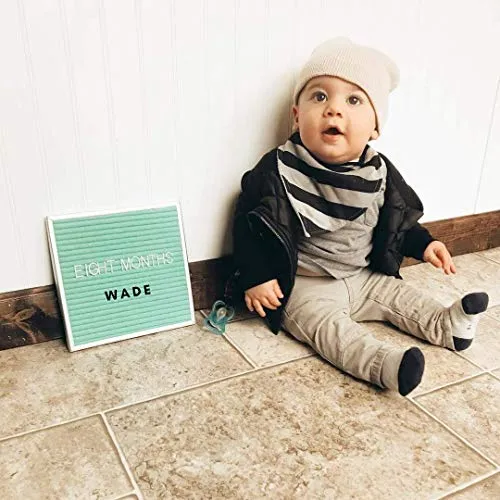 10-Pack Baby Bandana Bibs Upsimples Baby Boys Bibs for Drooling and Teething, Super Absorbent Bibs Baby Shower Gift - Dawn Set
