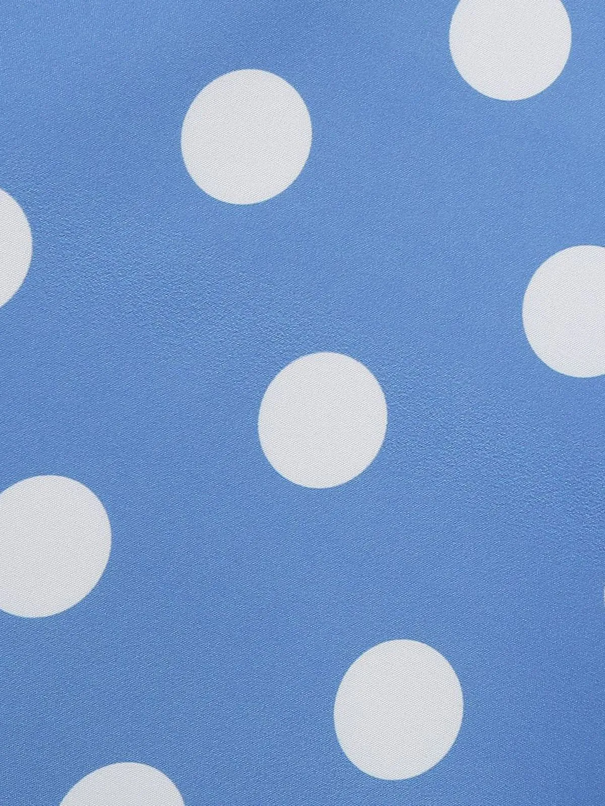 1950s Polka Dot Halter Swing Dress