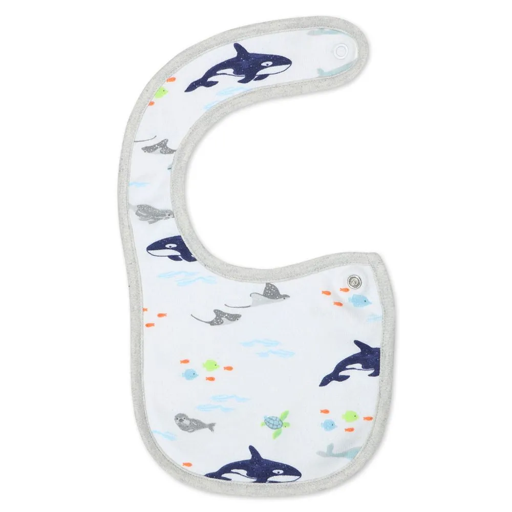 3-Pack Sea Life Bib