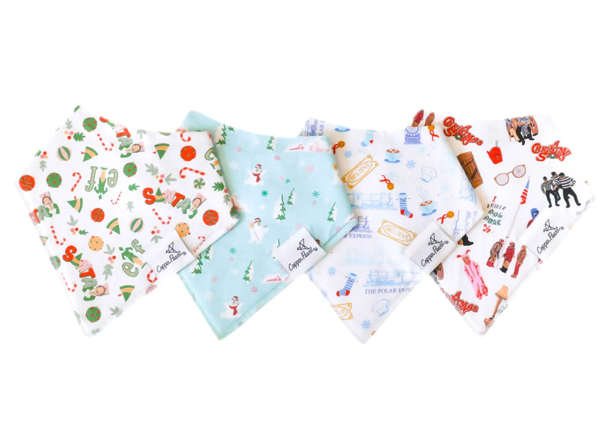 Baby Bandana Bibs - Christmas Classics