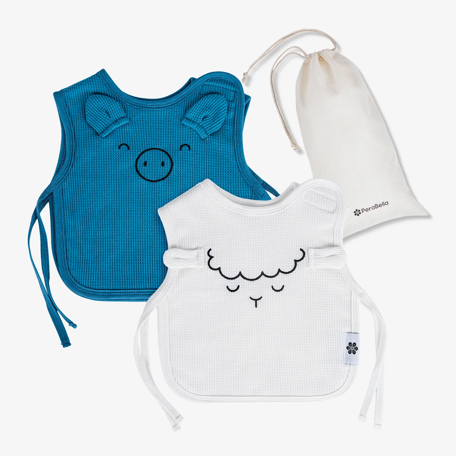 Baby Bibs for Girls & Boys - Pink