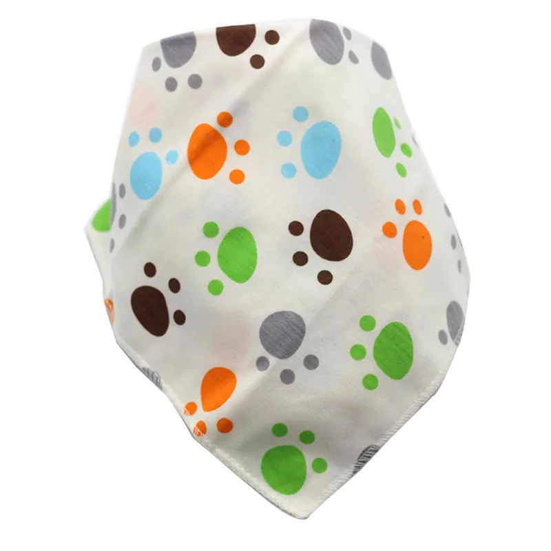 Baby Bibs Waterproof Triangle Cotton Child Bandana Newborn Kids Cloth