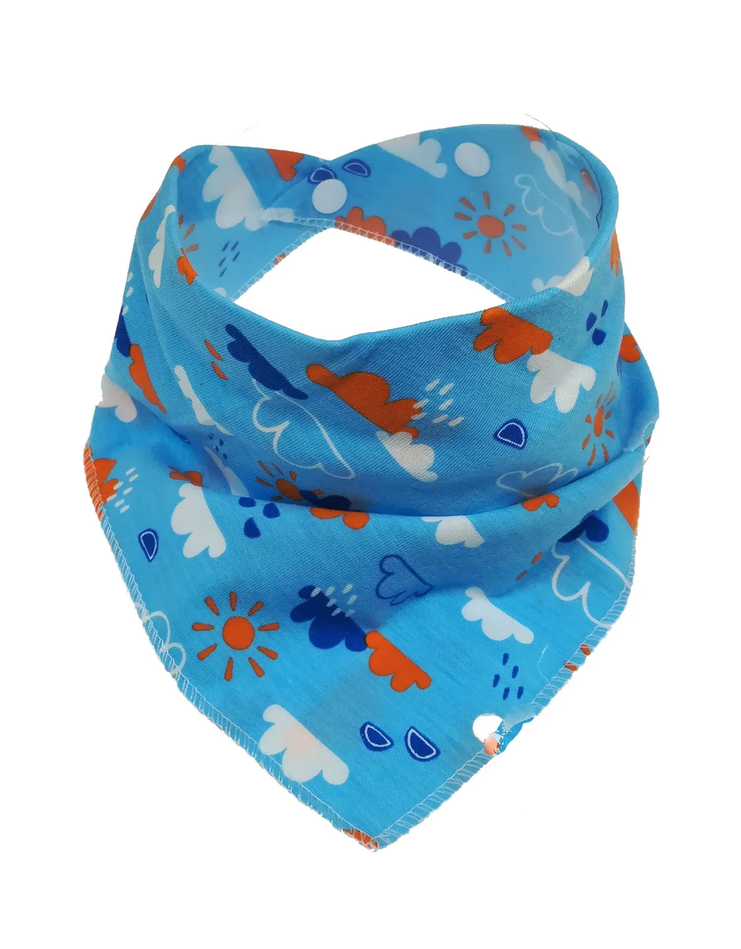 Baby Bibs Waterproof Triangle Cotton Child Bandana Newborn Kids Cloth