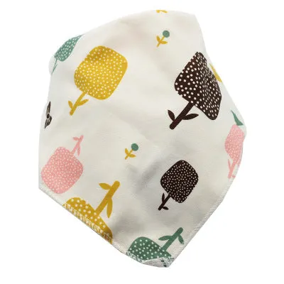 Baby Bibs Waterproof Triangle Cotton Child Bandana Newborn Kids Cloth