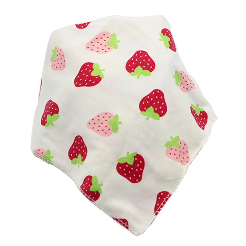 Baby Bibs Waterproof Triangle Cotton Child Bandana Newborn Kids Cloth