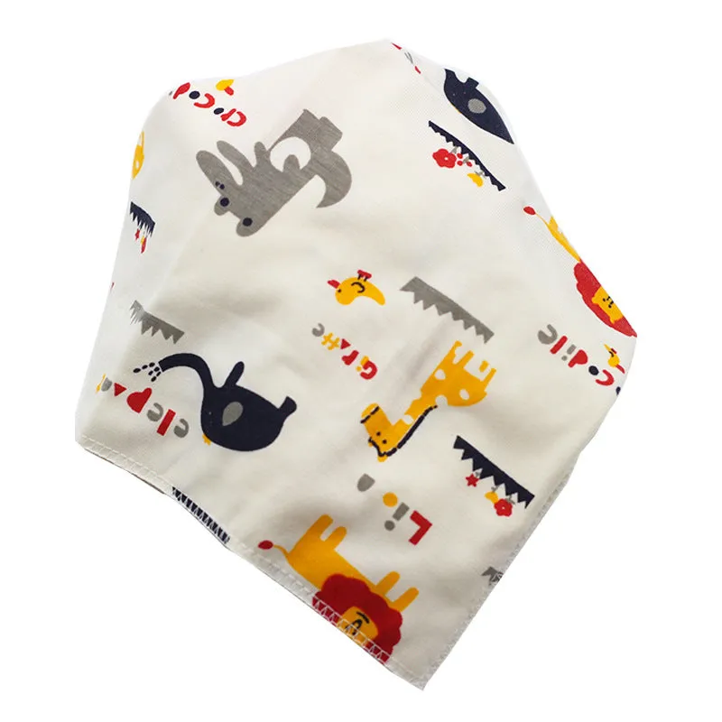 Baby Bibs Waterproof Triangle Cotton Child Bandana Newborn Kids Cloth