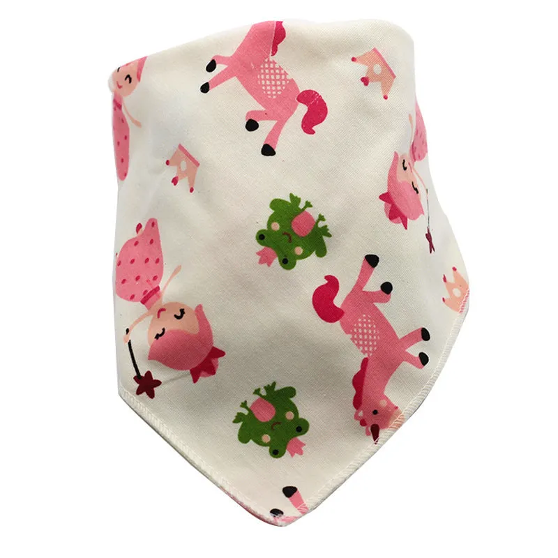 Baby Bibs Waterproof Triangle Cotton Child Bandana Newborn Kids Cloth