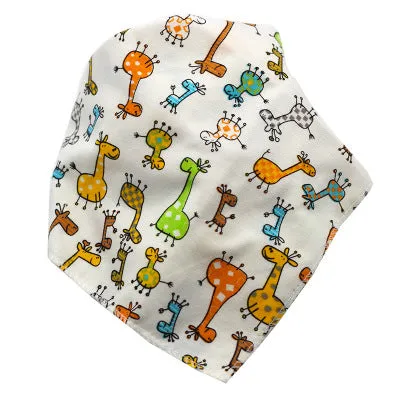 Baby Bibs Waterproof Triangle Cotton Child Bandana Newborn Kids Cloth