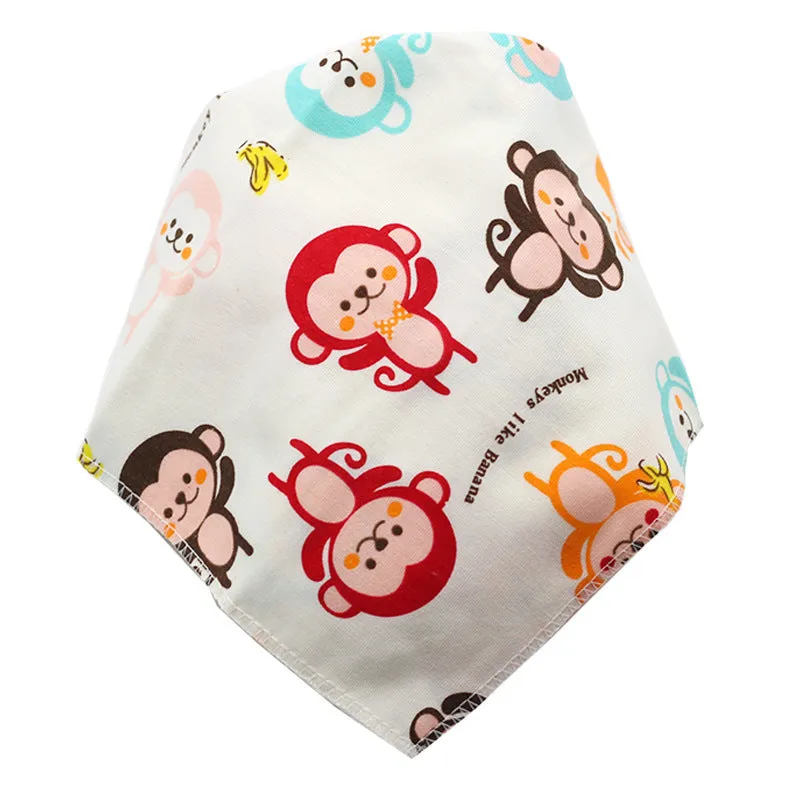 Baby Bibs Waterproof Triangle Cotton Child Bandana Newborn Kids Cloth