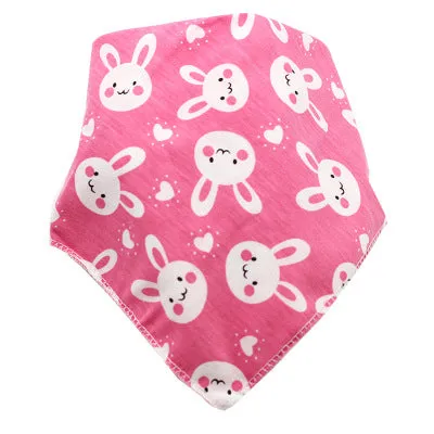 Baby Bibs Waterproof Triangle Cotton Child Bandana Newborn Kids Cloth