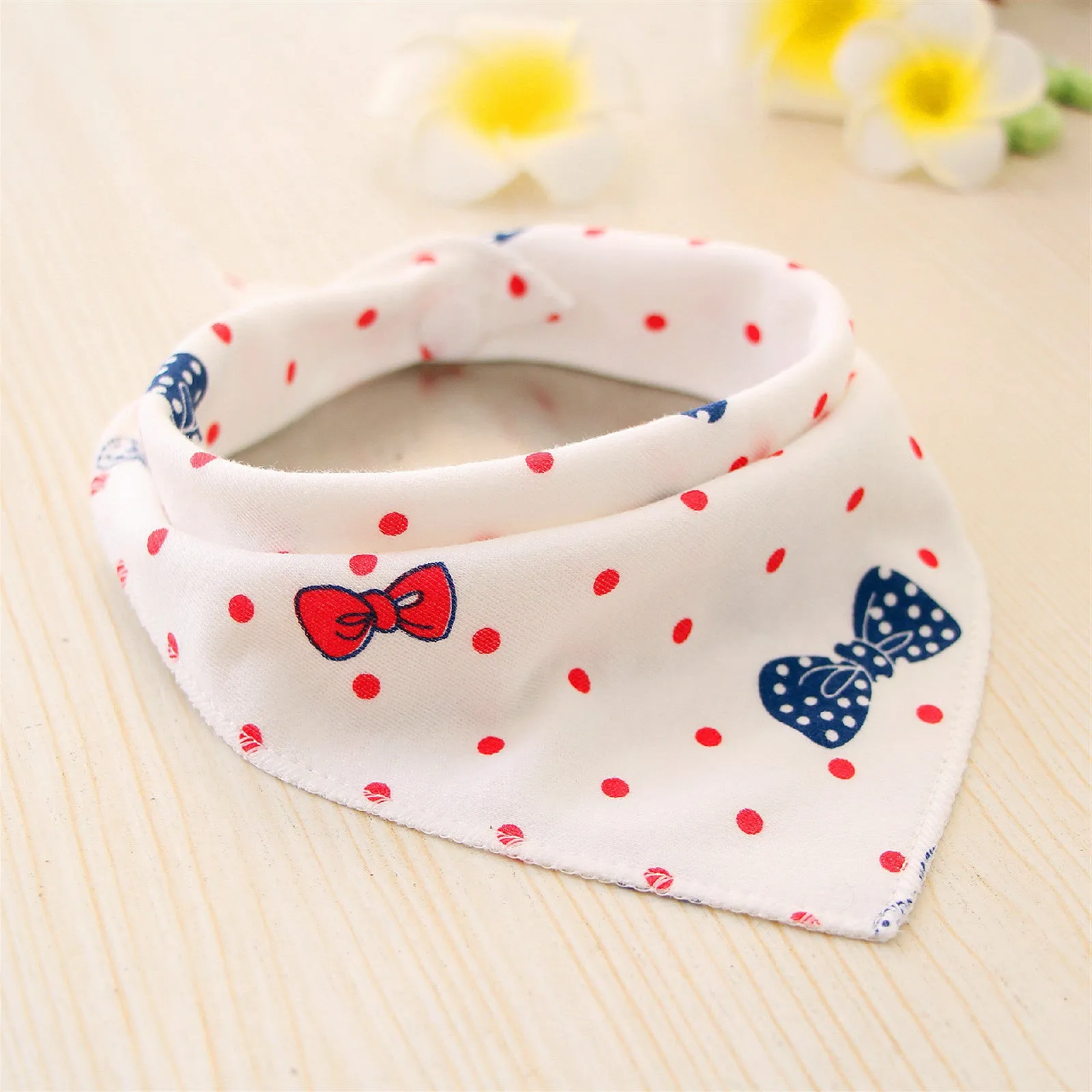 Baby Bibs Waterproof Triangle Cotton Child Bandana Newborn Kids Cloth