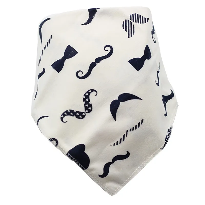 Baby Bibs Waterproof Triangle Cotton Child Bandana Newborn Kids Cloth