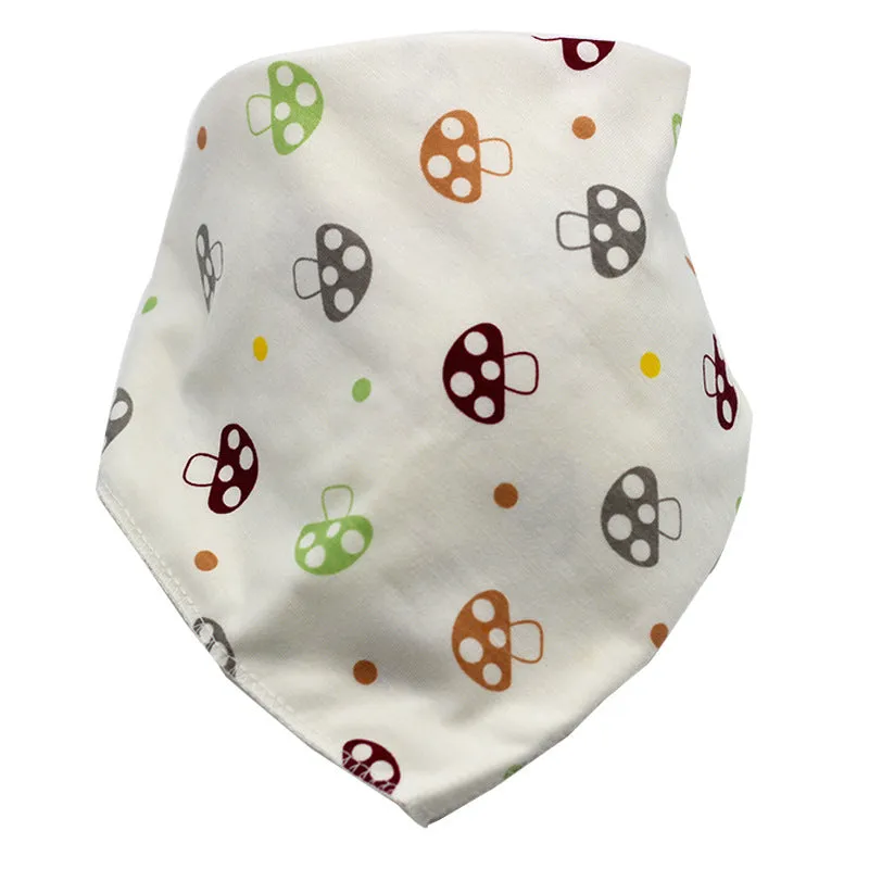 Baby Bibs Waterproof Triangle Cotton Child Bandana Newborn Kids Cloth