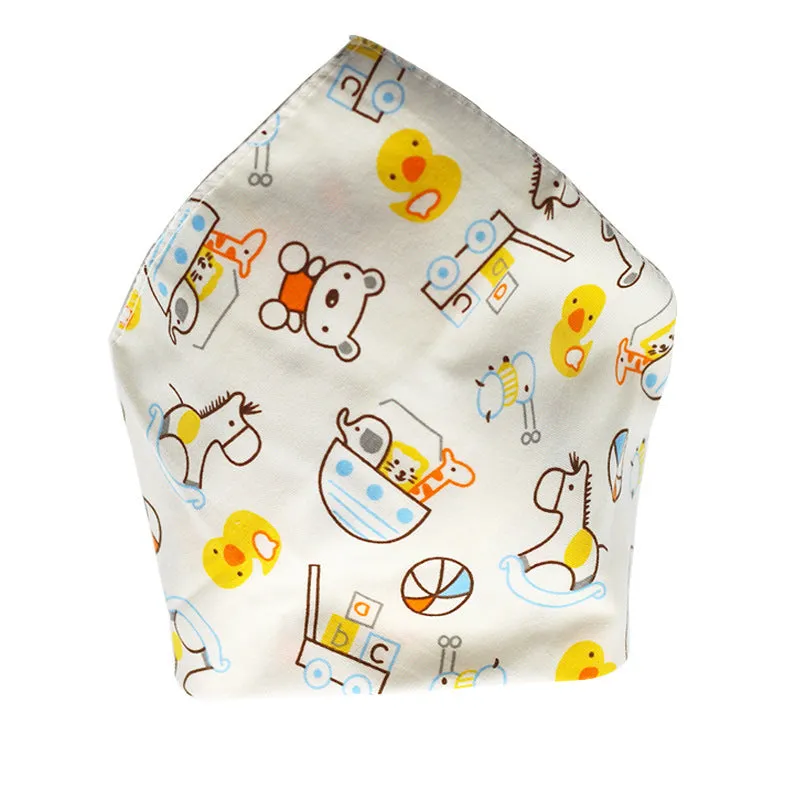 Baby Bibs Waterproof Triangle Cotton Child Bandana Newborn Kids Cloth