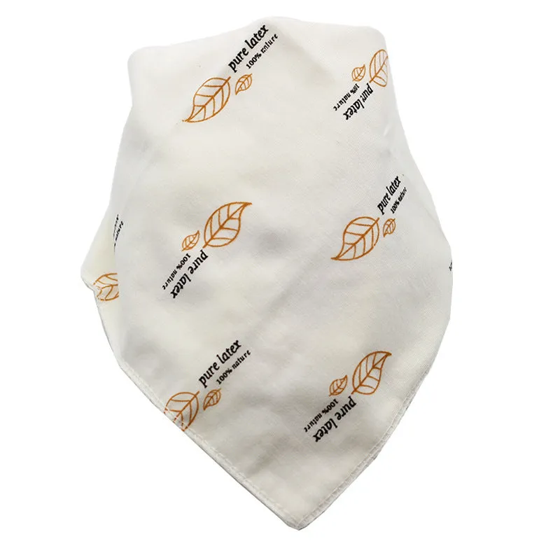 Baby Bibs Waterproof Triangle Cotton Child Bandana Newborn Kids Cloth
