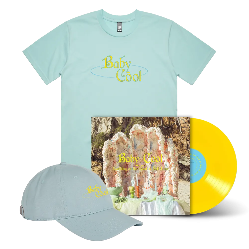 Baby Cool T-Shirt, Cap & Vinyl Bundle