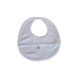Baby Girl's Strawberry Polka Dot Bib