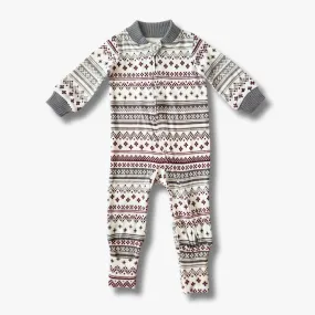 Baby Onesie - Sugar Plum Fair Isle