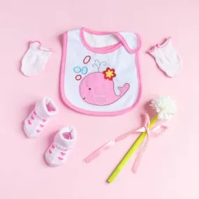 Baby Whale - Bib Gift Set