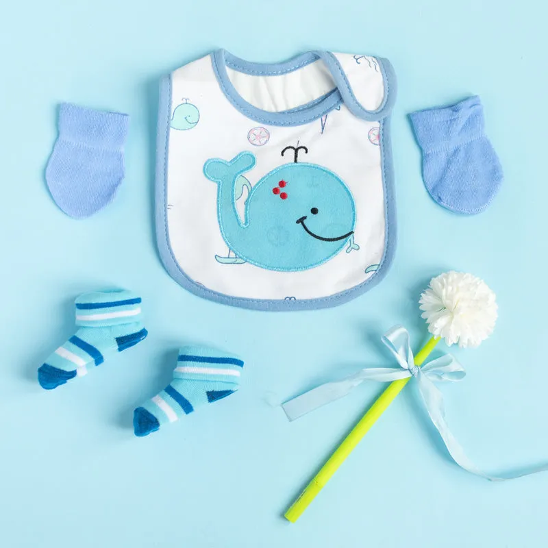 Baby Whale - Bib Gift Set