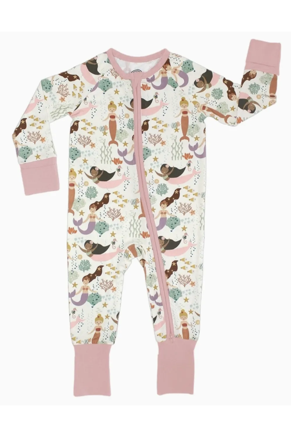 Bamboo Sleeper Pajamas - Making Waves Mermaids