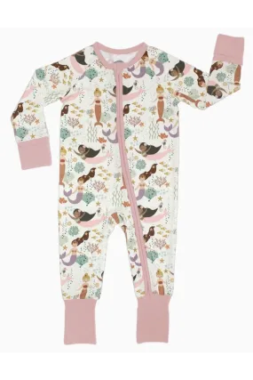 Bamboo Sleeper Pajamas - Making Waves Mermaids