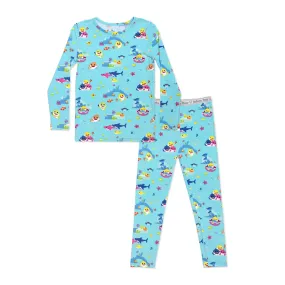 Bellabu Bear 2 piece PJ Set - Baby Shark