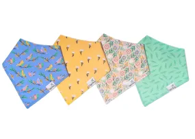 Birdie - Bandana Bib Set 4pk