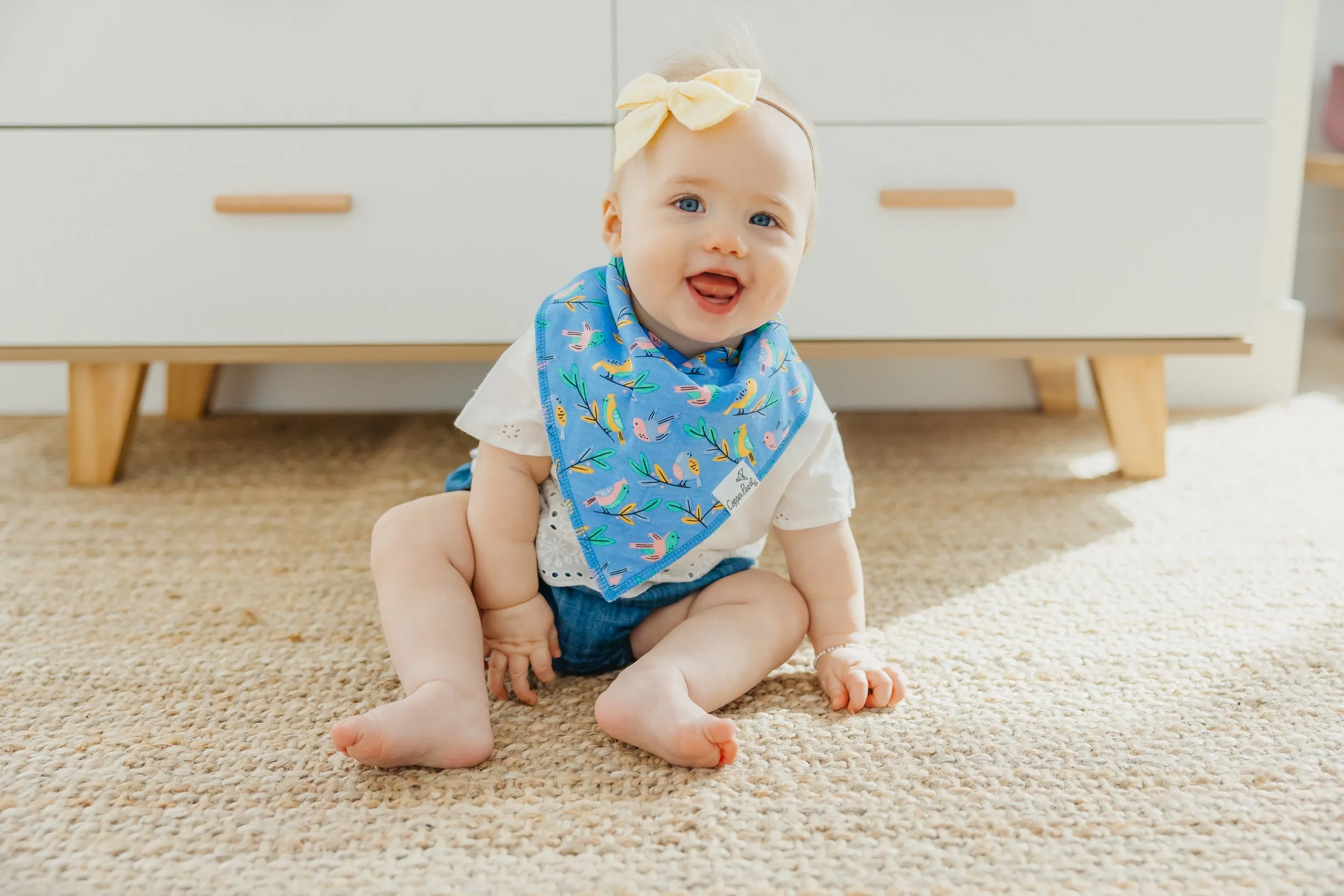 Birdie - Bandana Bib Set 4pk