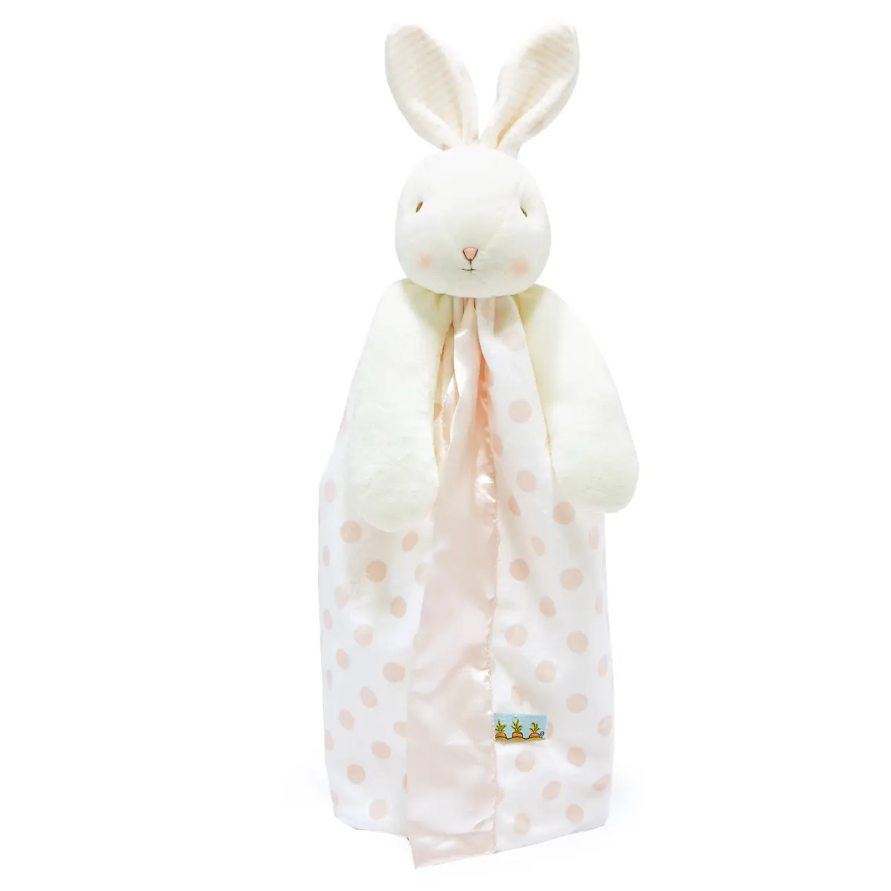 Blossom Bunny Dot Buddy Blanket - lovey soother