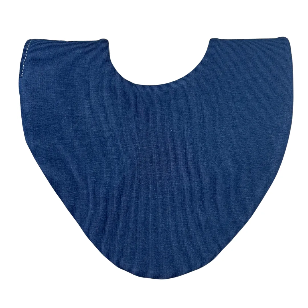 Blue Bundle of 3 Waterproof Dribble Bibs