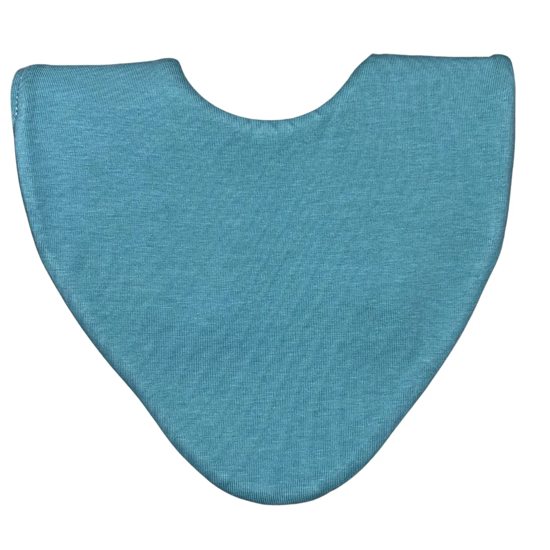 Blue Bundle of 3 Waterproof Dribble Bibs