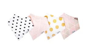Blush Bandana Bibs