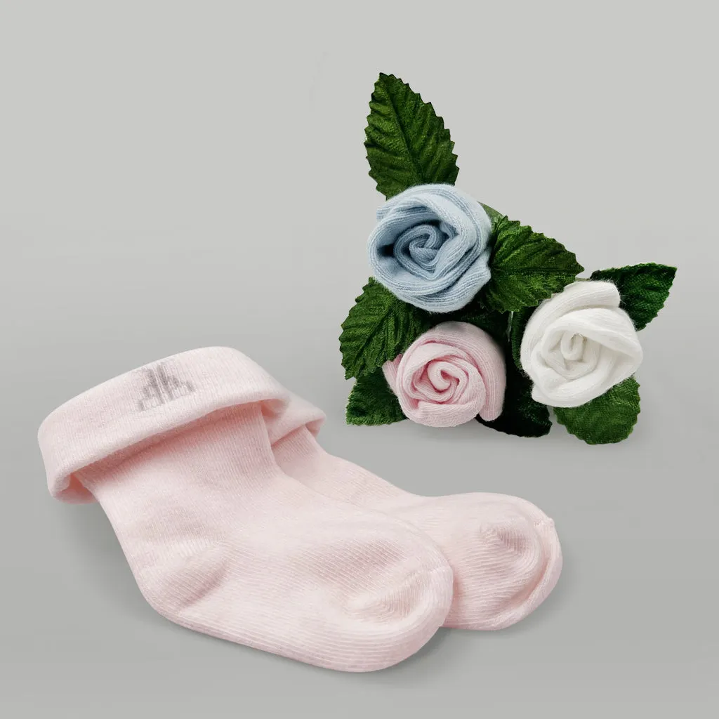 Bunny and Buds New Baby Gift Set, Pink