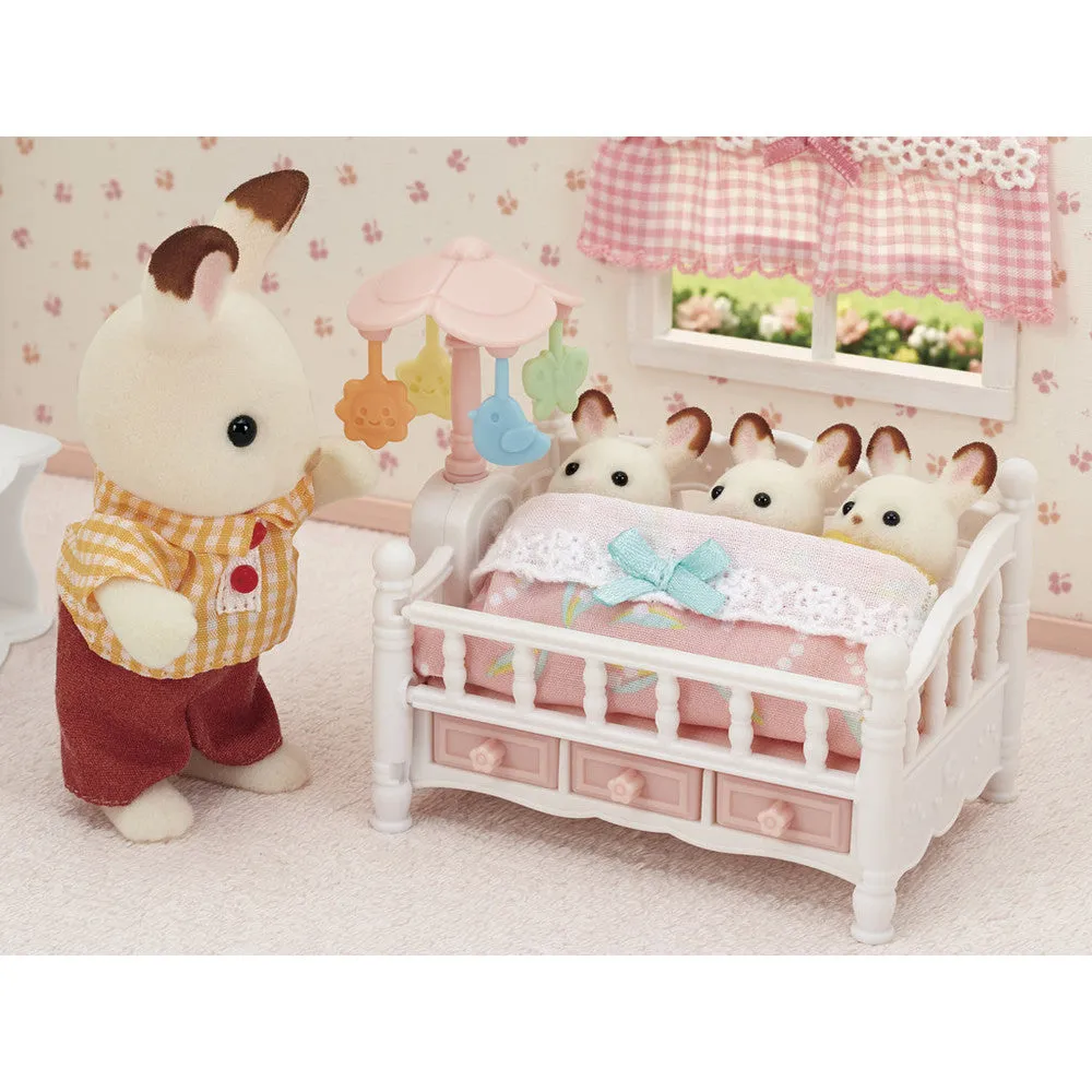 Calico Critters - Crib With Mobile