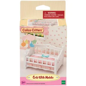 Calico Critters Crib with Mobile