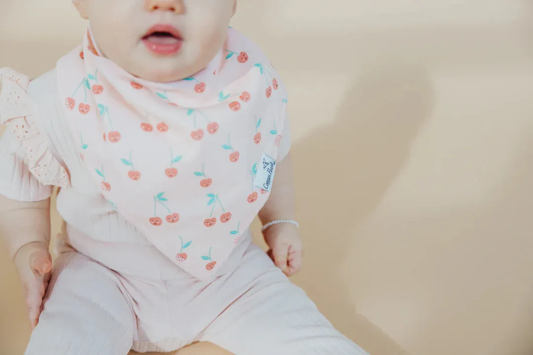Cheery Bandana Bib Set