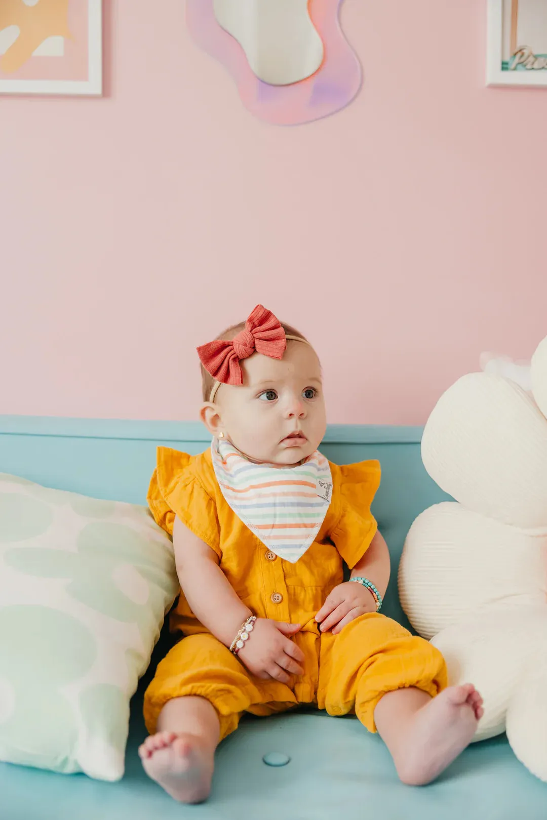 Cheery Bandana Bib Set