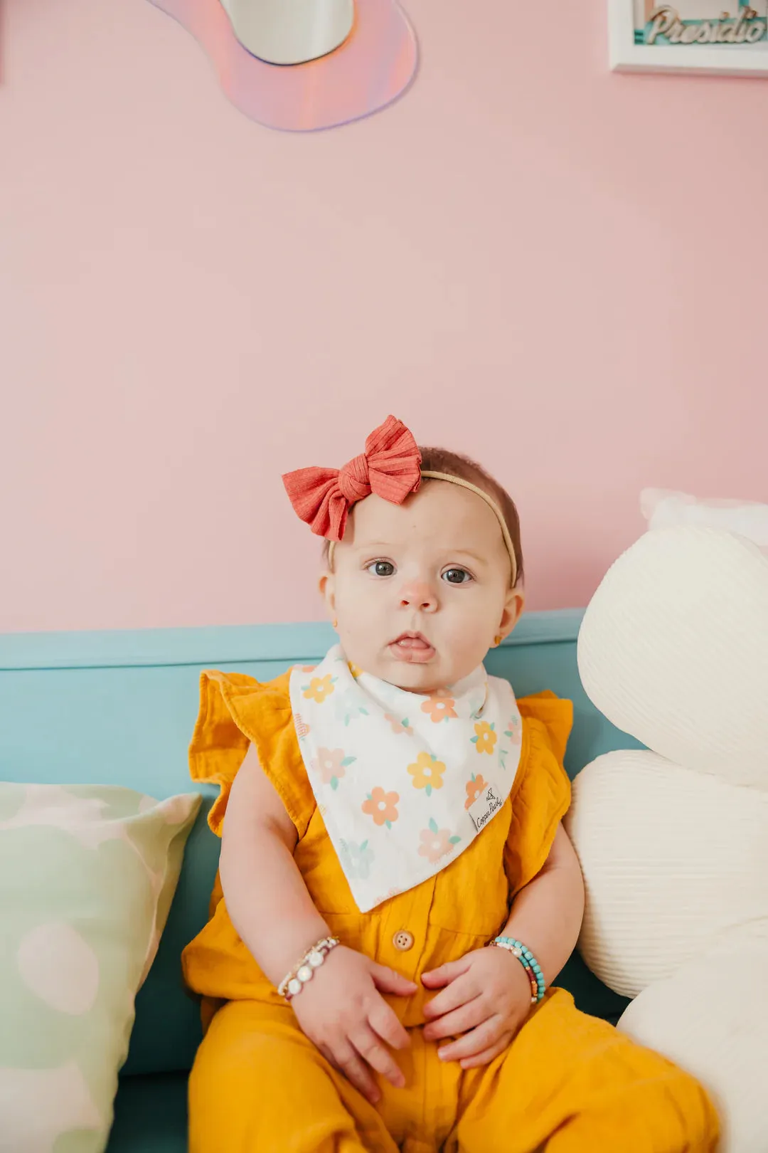 Cheery Bandana Bib Set