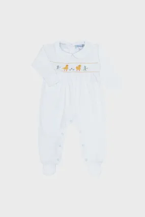 Chicks Smocked Footies