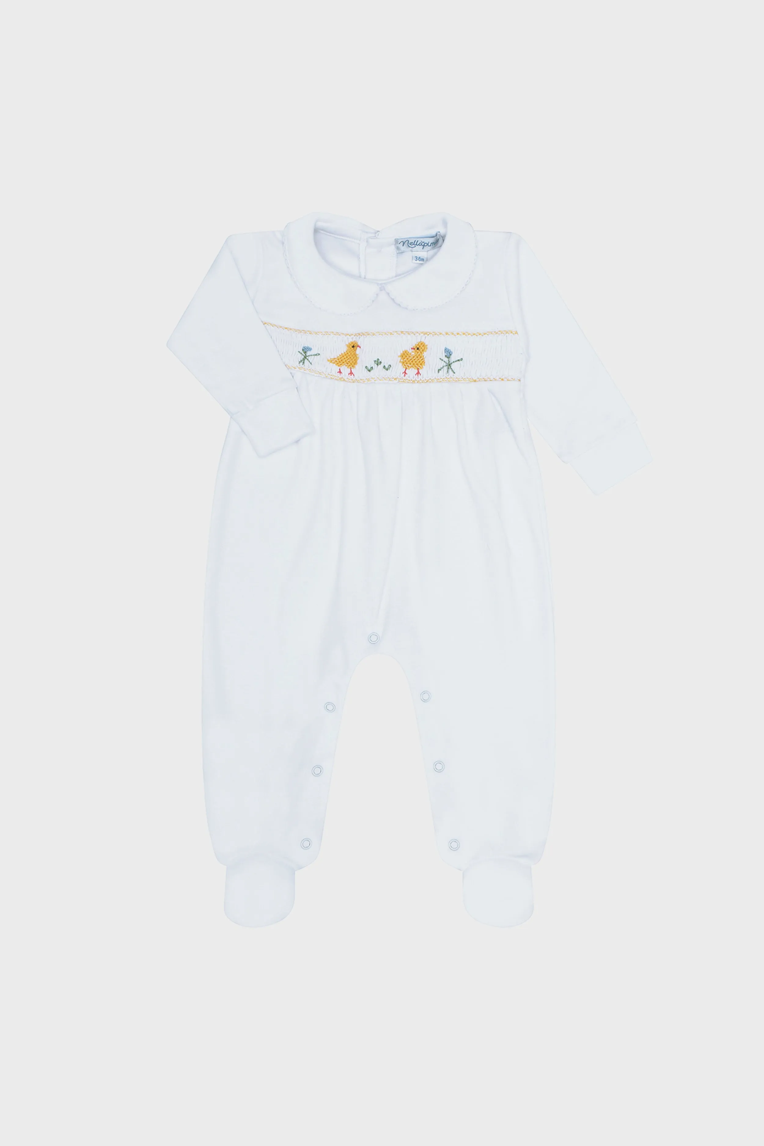 Chicks Smocked Footies