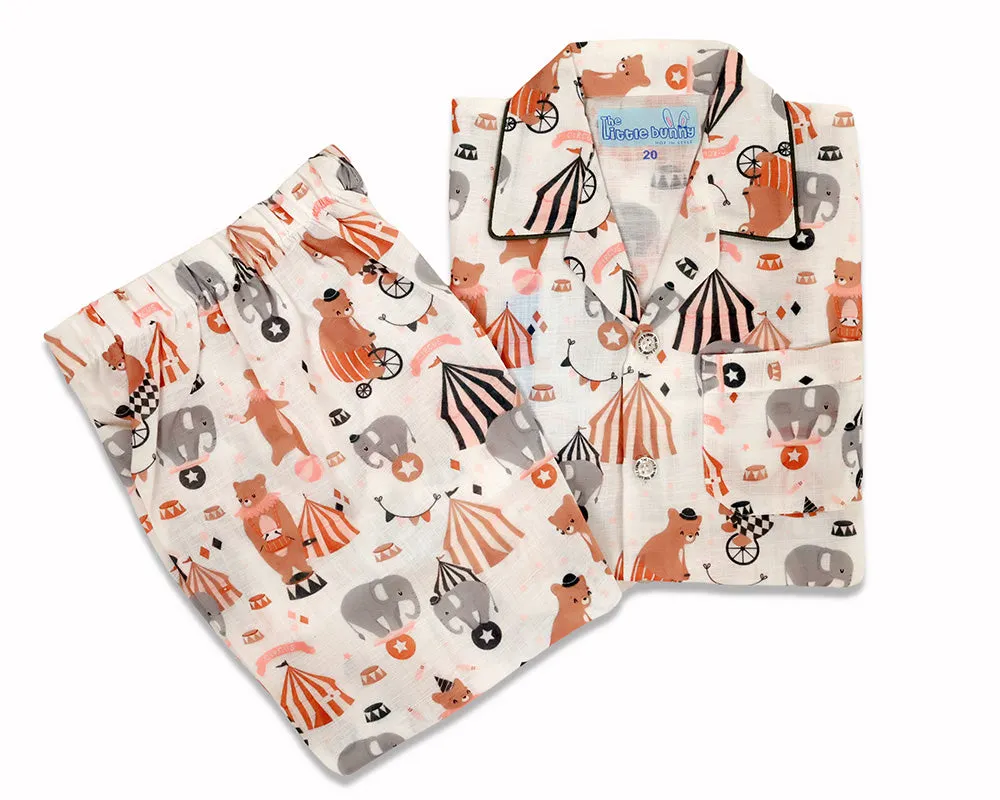 Circus Joy Kids Cotton Night suit