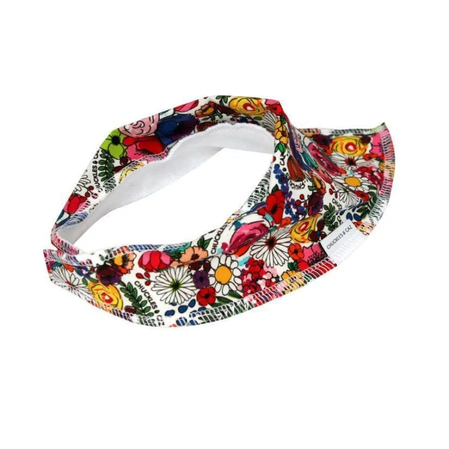 CLEARANCE Chuckles & Caz Dribble Bib Super Floral