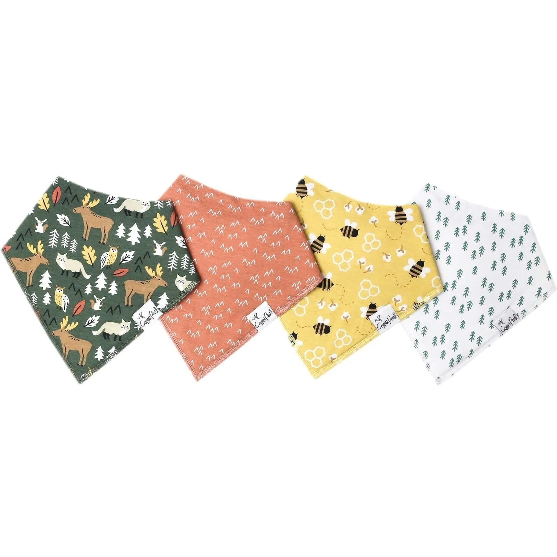 Copper Pearl Baby Bandana Bibs | Atwood