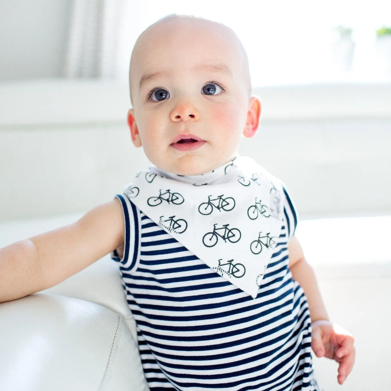 Copper Pearl Baby Bandana Bibs | Cruise
