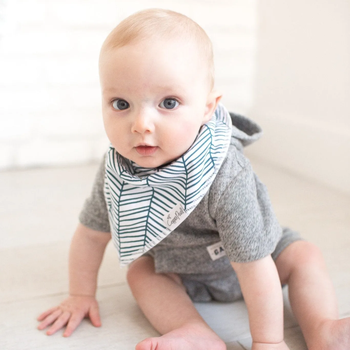 Copper Pearl Baby Bandana Bibs | Cruise