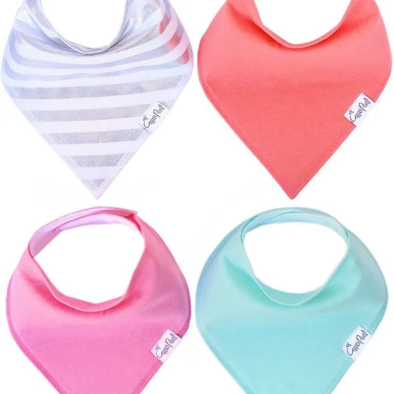 Copper Pearl Baby Bandana Bibs | Jewel
