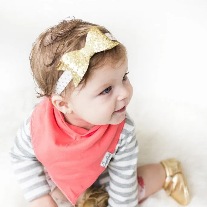 Copper Pearl Baby Bandana Bibs | Jewel