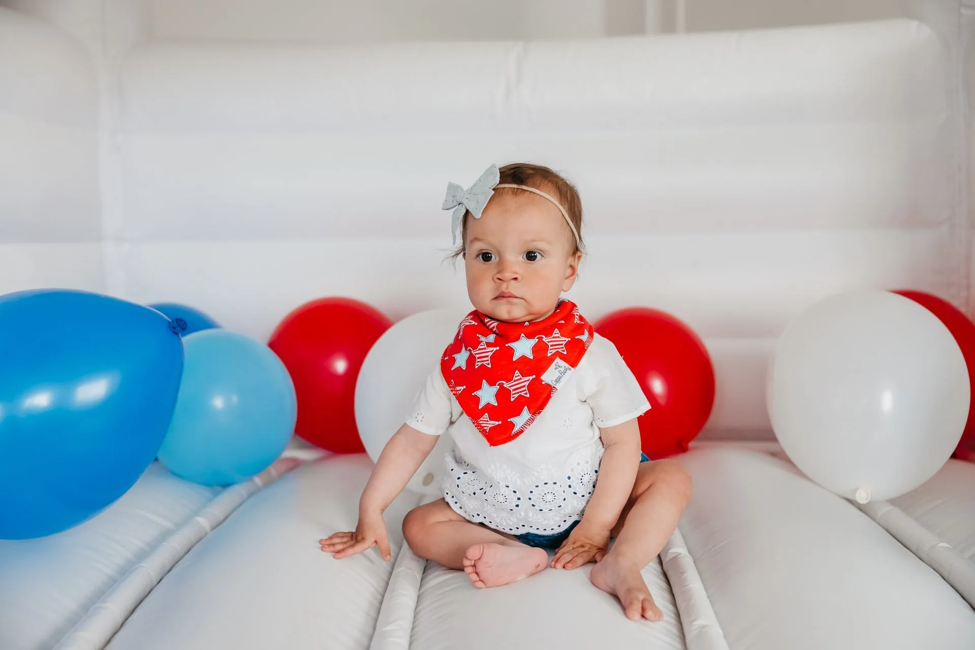 Copper Pearl Baby Bandana Bibs | Liberty