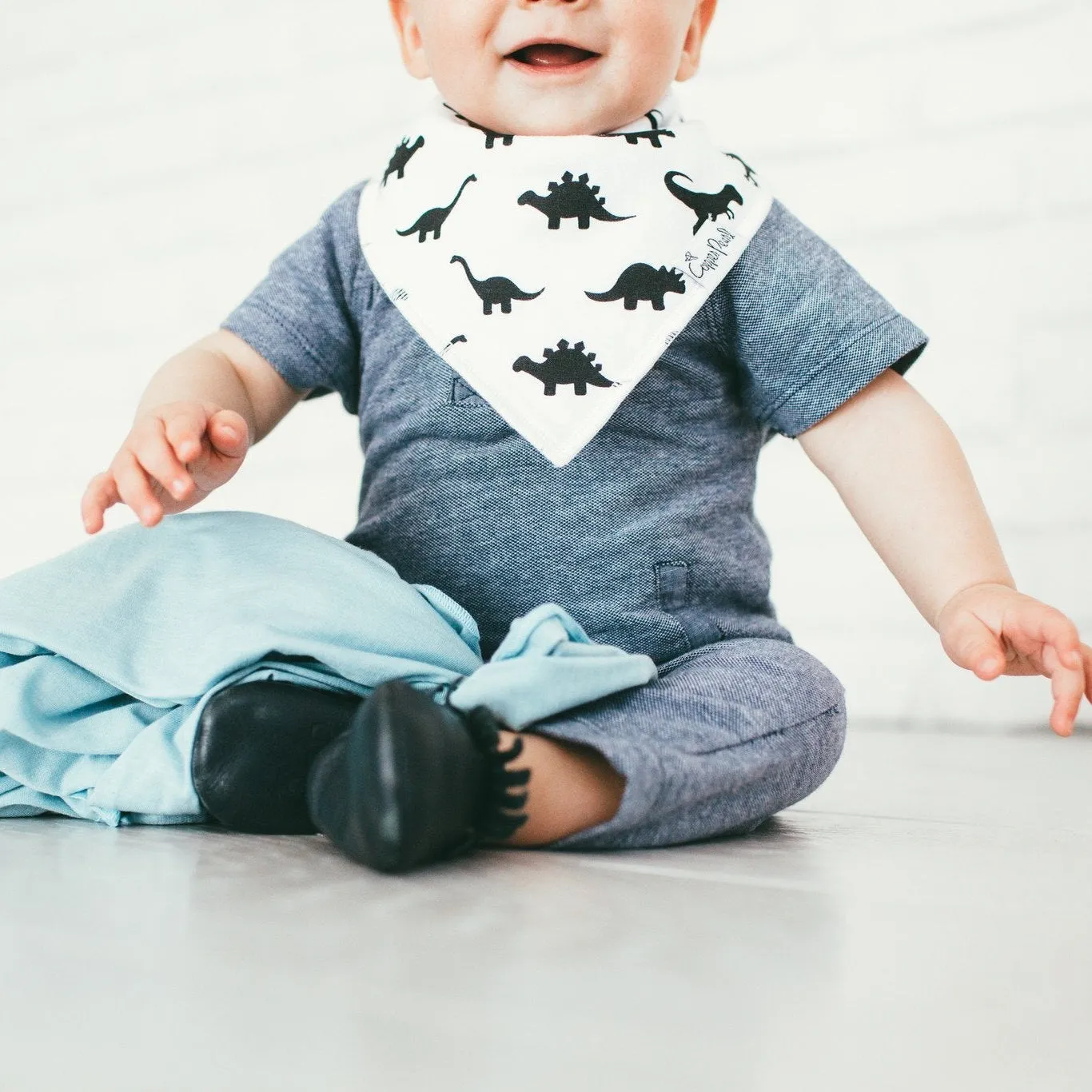 Copper Pearl Baby Bandana Bibs | Wild
